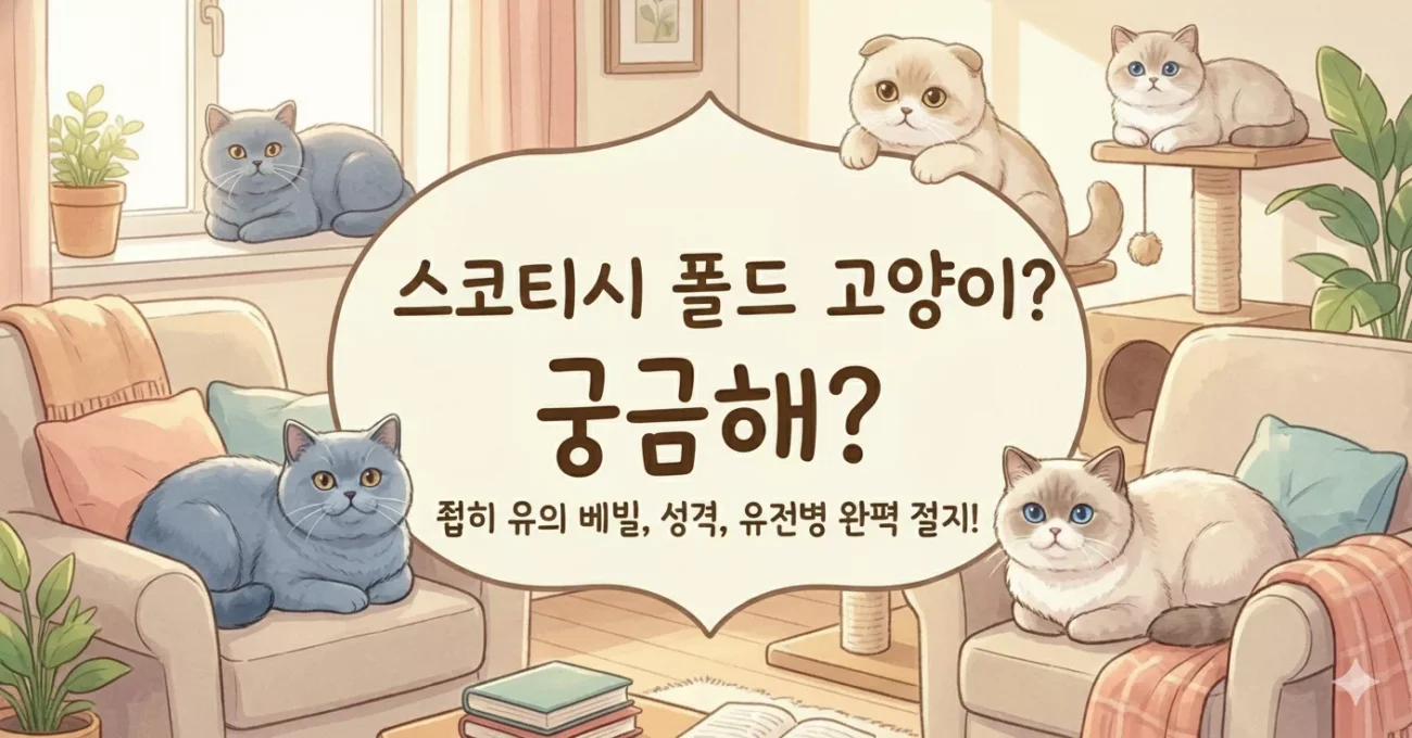 스코티시 폴드 고양이