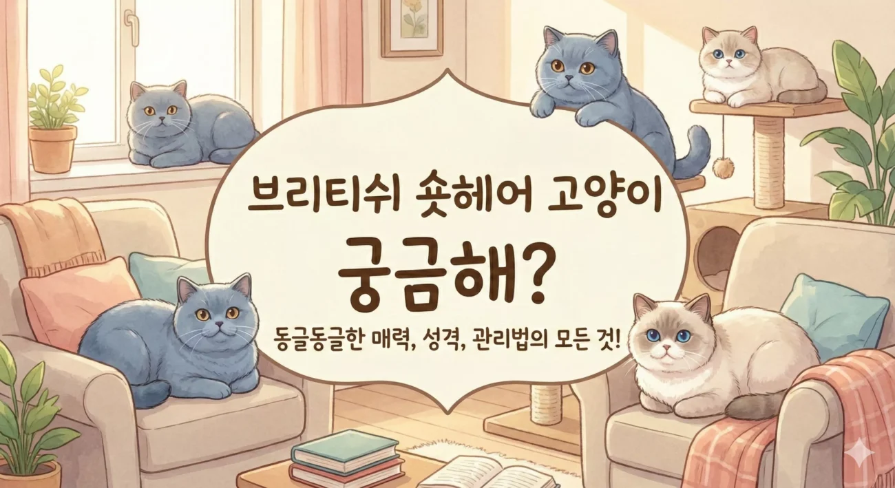 브리티시 숏헤어 고양이