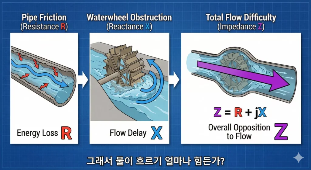 저항과 리앤턴스 합은 임피던