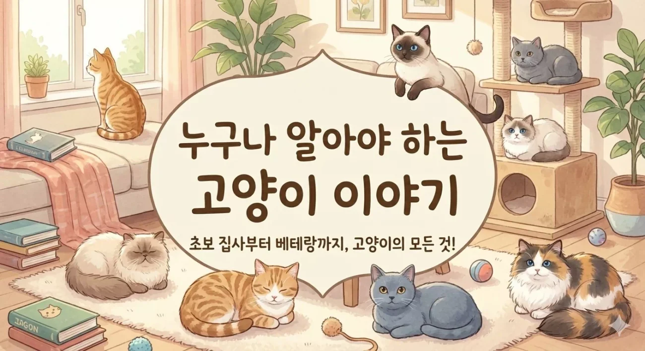 누구나 알아야 하는 고양이 이야기