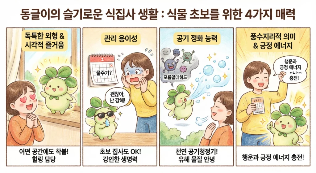 금전수의 4가지 매력