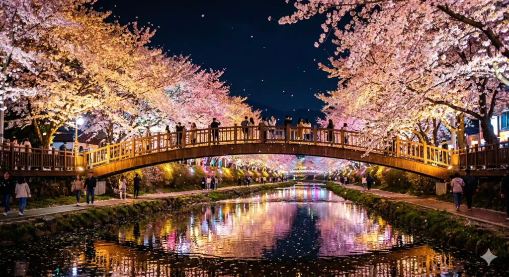 진해군항제 벚꽃 개화