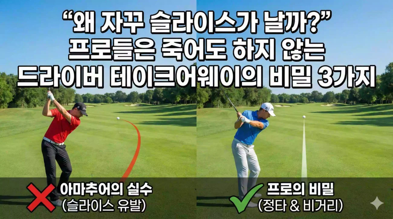 왜 자꾸 슬라이스가 날까?