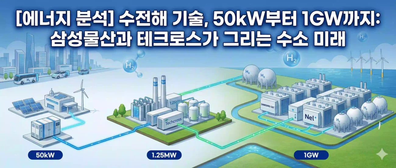 수전해 삼성물산, 테크로스