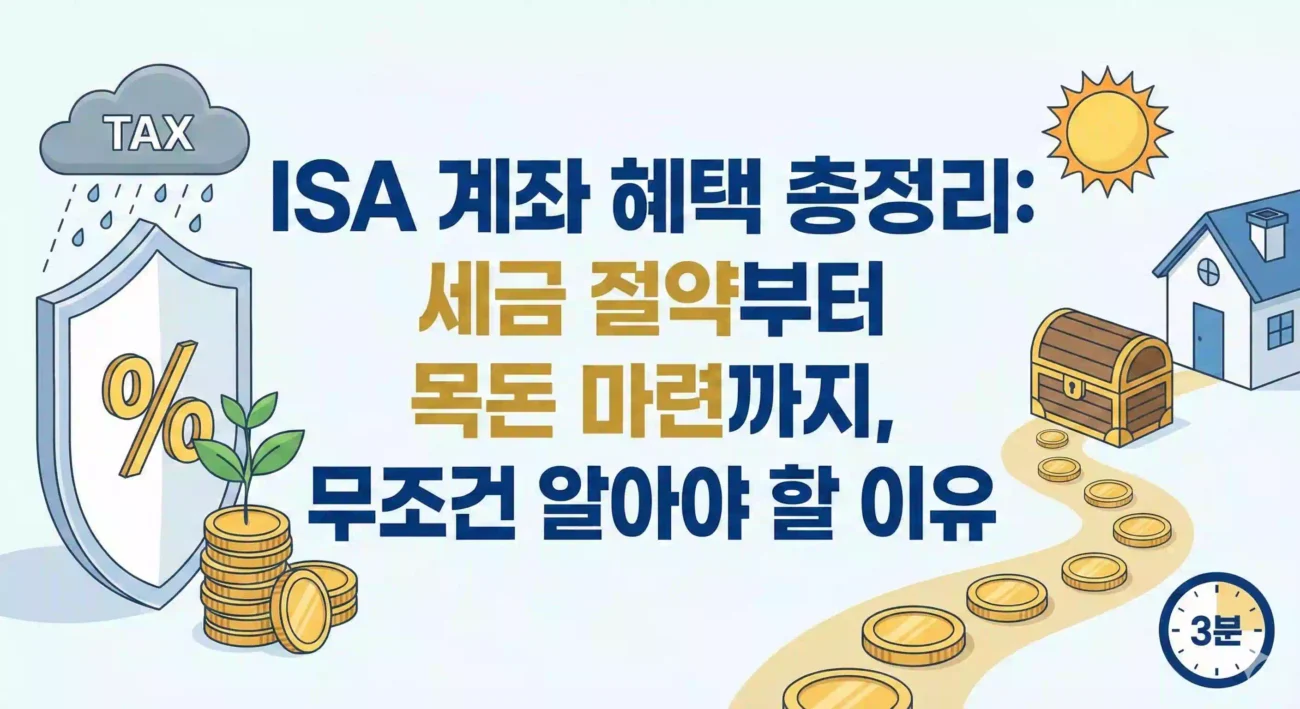 ISA 계좌 혜택 총정리