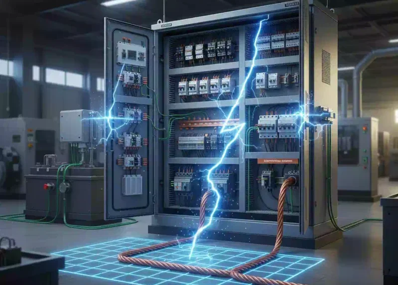 순시 한시 접지 케이블