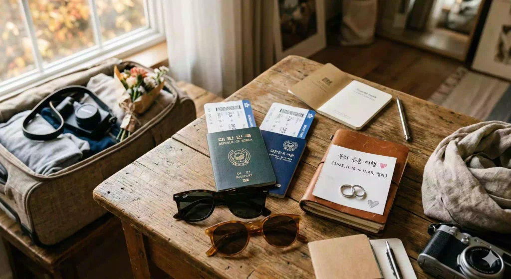 은혼 여행 여권과 케리어