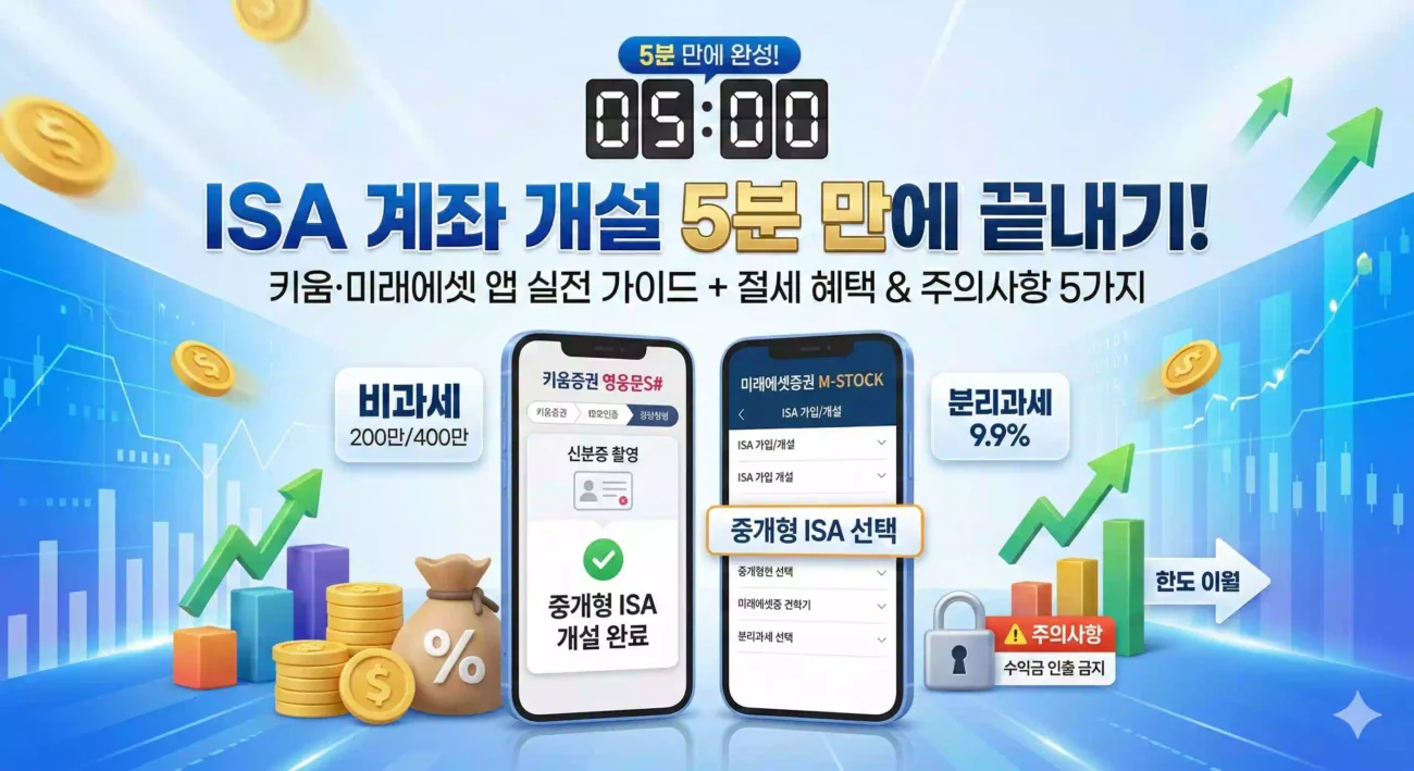 ISA 계좌 개설